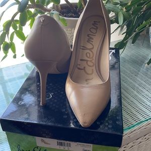 Sam Edelman women’s Hazel nude pumps 9W